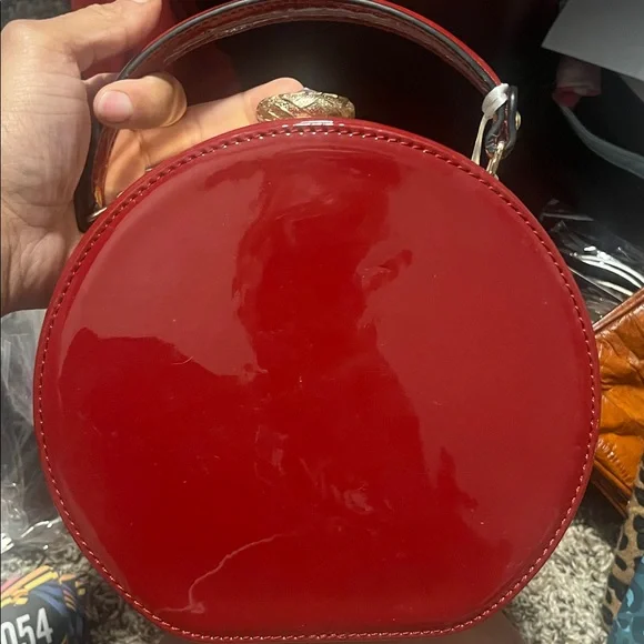 Red Circle Purse - Picture 1 of 2